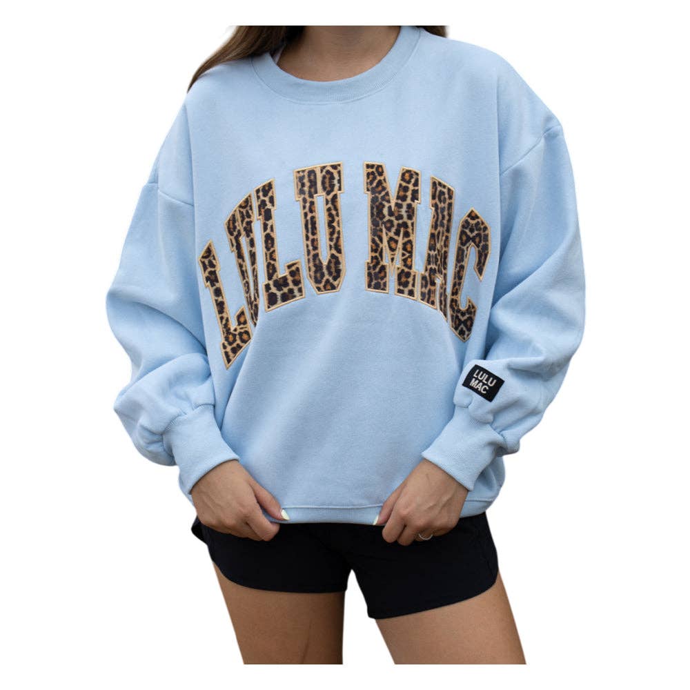 Lulu Mac Light Blue Sweatshirt