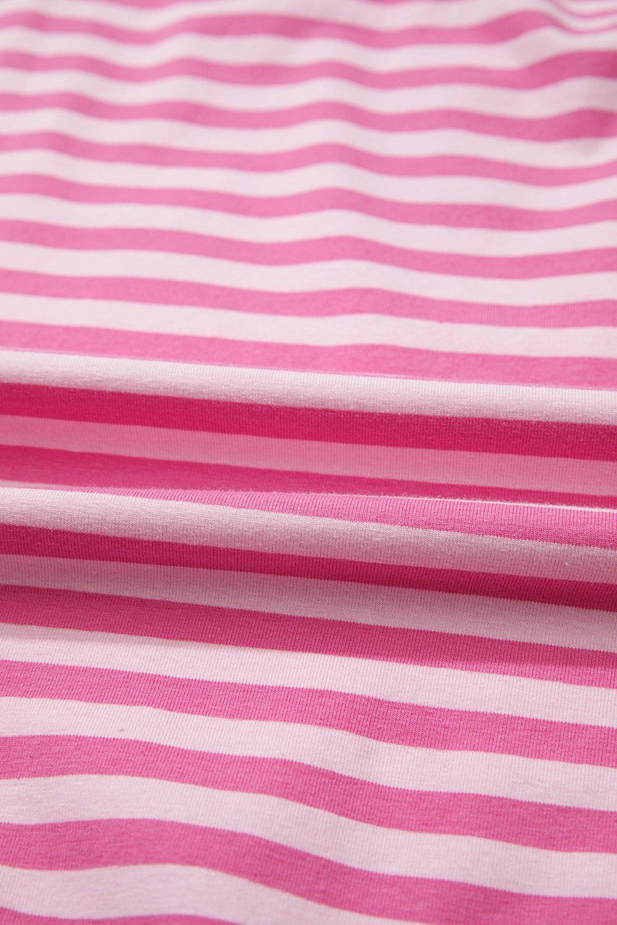 Striped Cap-Sleeve Tee & Shorts Set