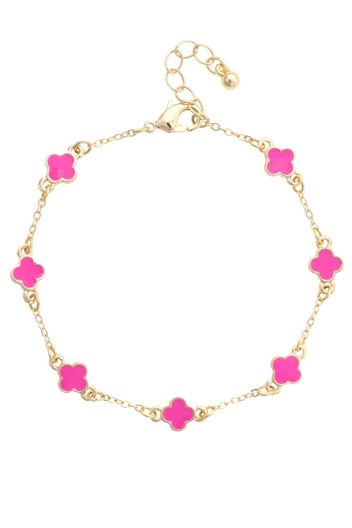 Margaret Dainty Clover Bracelet